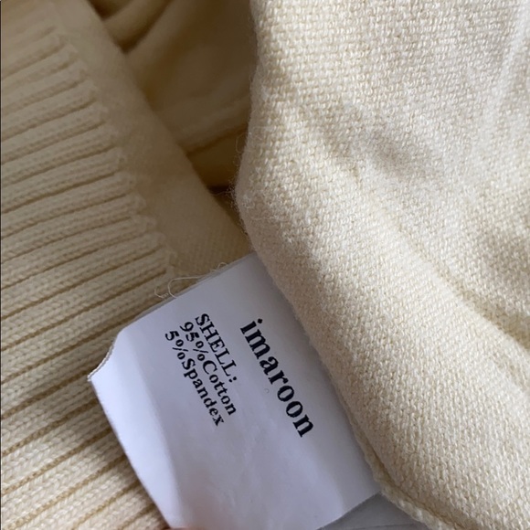 Baby Yellow Button up Knit Cardigan - Picture 4 of 5